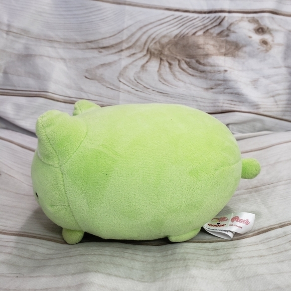 Aurora Tasty Peach Studios 8 Inch Green Pistachio Cat Meowchi Plush Kawaii 2022 - Picture 2 of 10